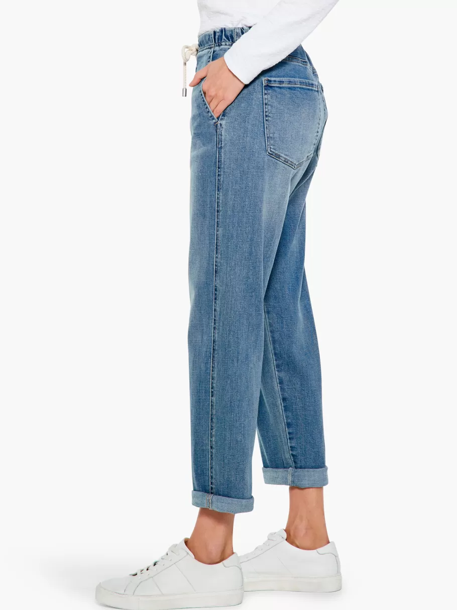 NIC+ZOE Liverpool The Rascal Tie Front Cuffed Pant^Women Pants