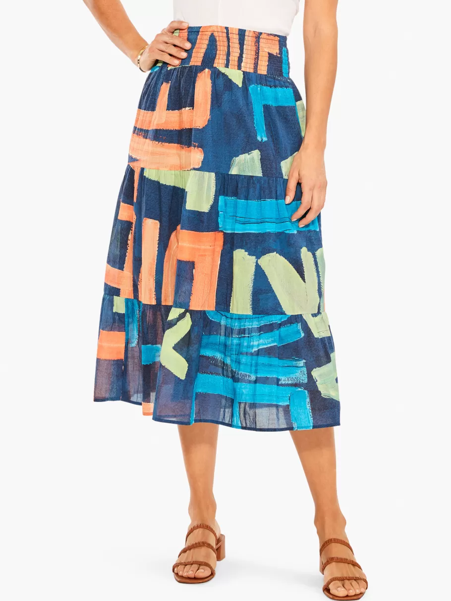 NIC+ZOE Love Art Joy Skirt^Women Dresses + Skirts