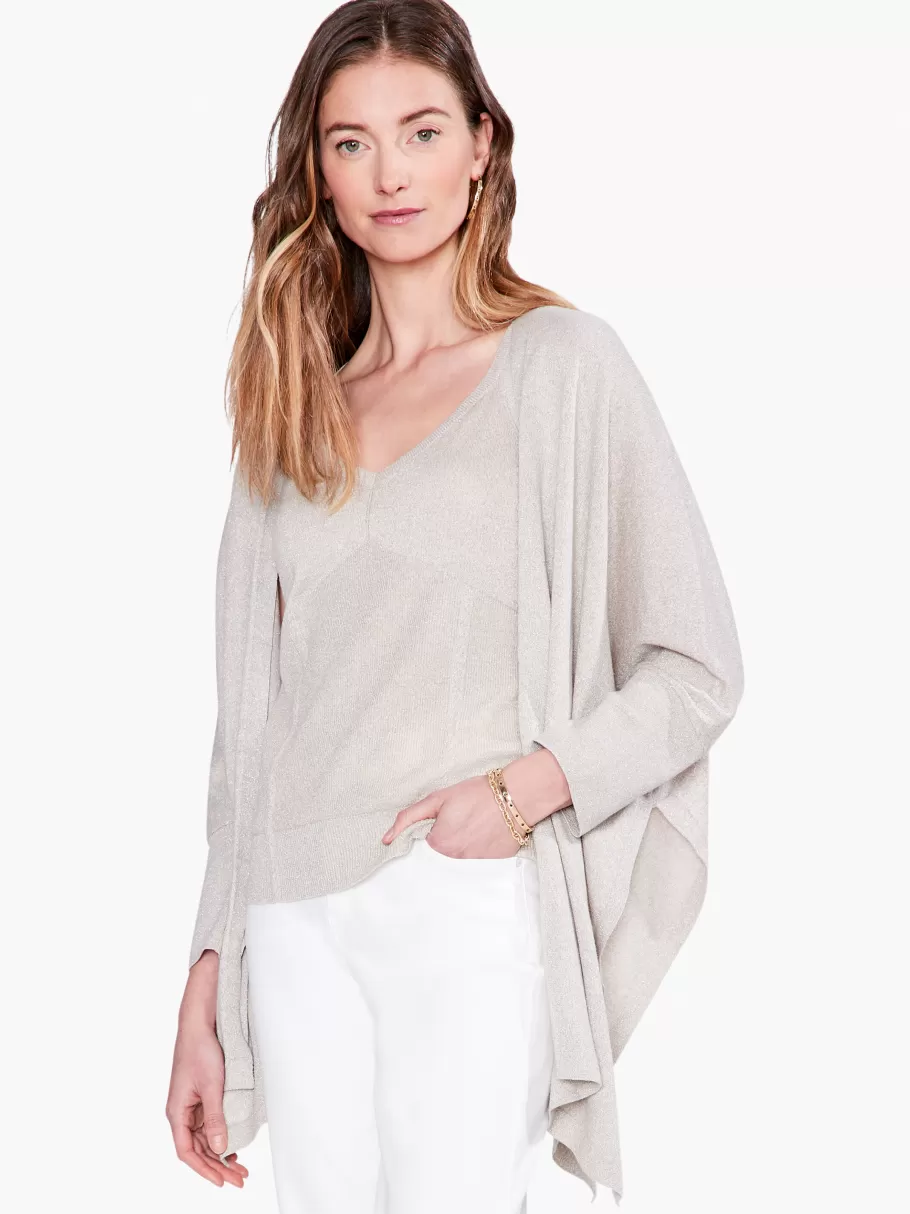 NIC+ZOE Lurex Cover Up Cardigan^Women Cardigans