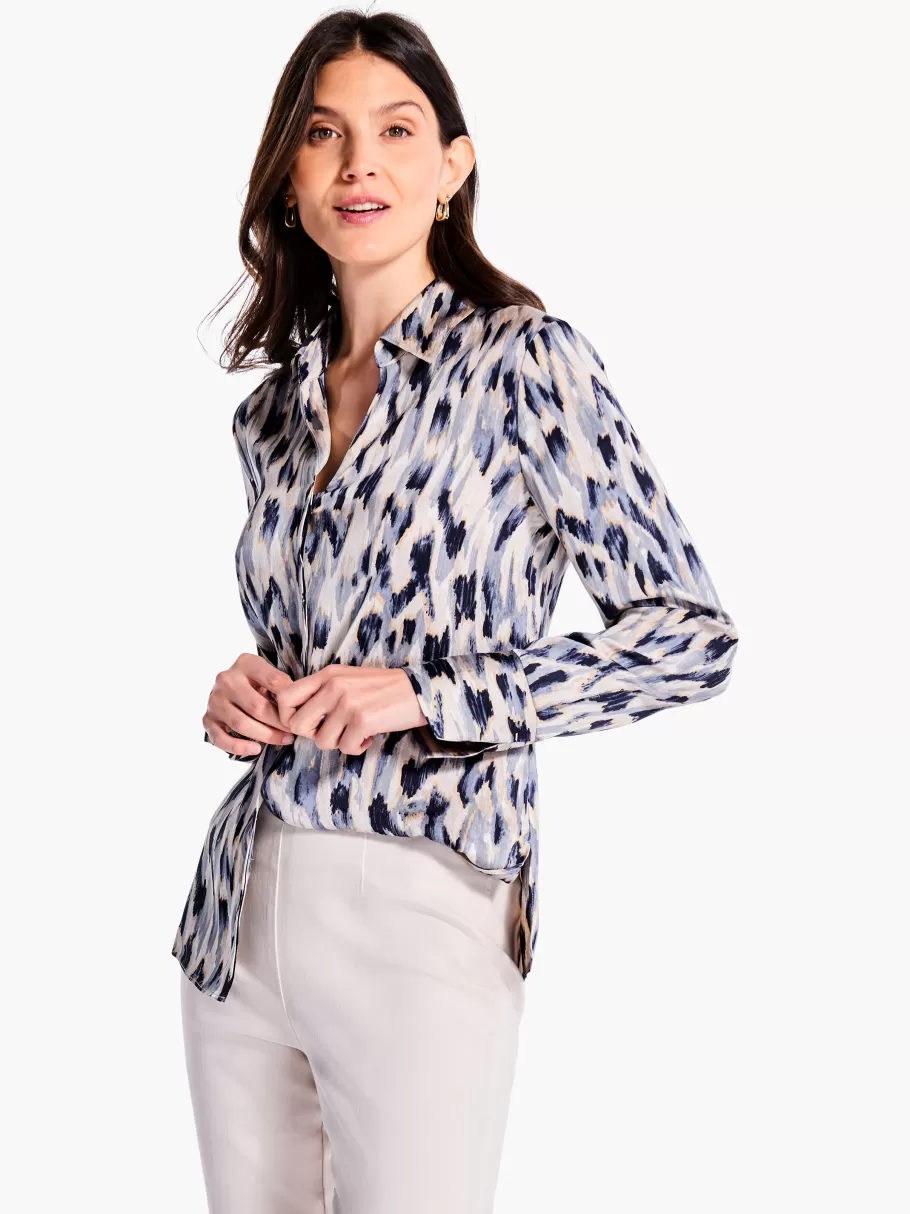 NIC+ZOE Misty Ikat Shirt^Women Shirts + Blouses