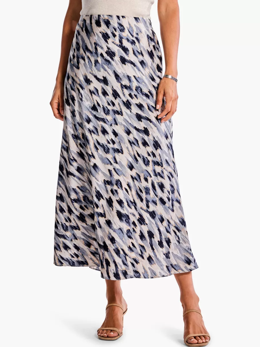 NIC+ZOE Misty Ikat Slip Skirt^Women Dresses + Skirts