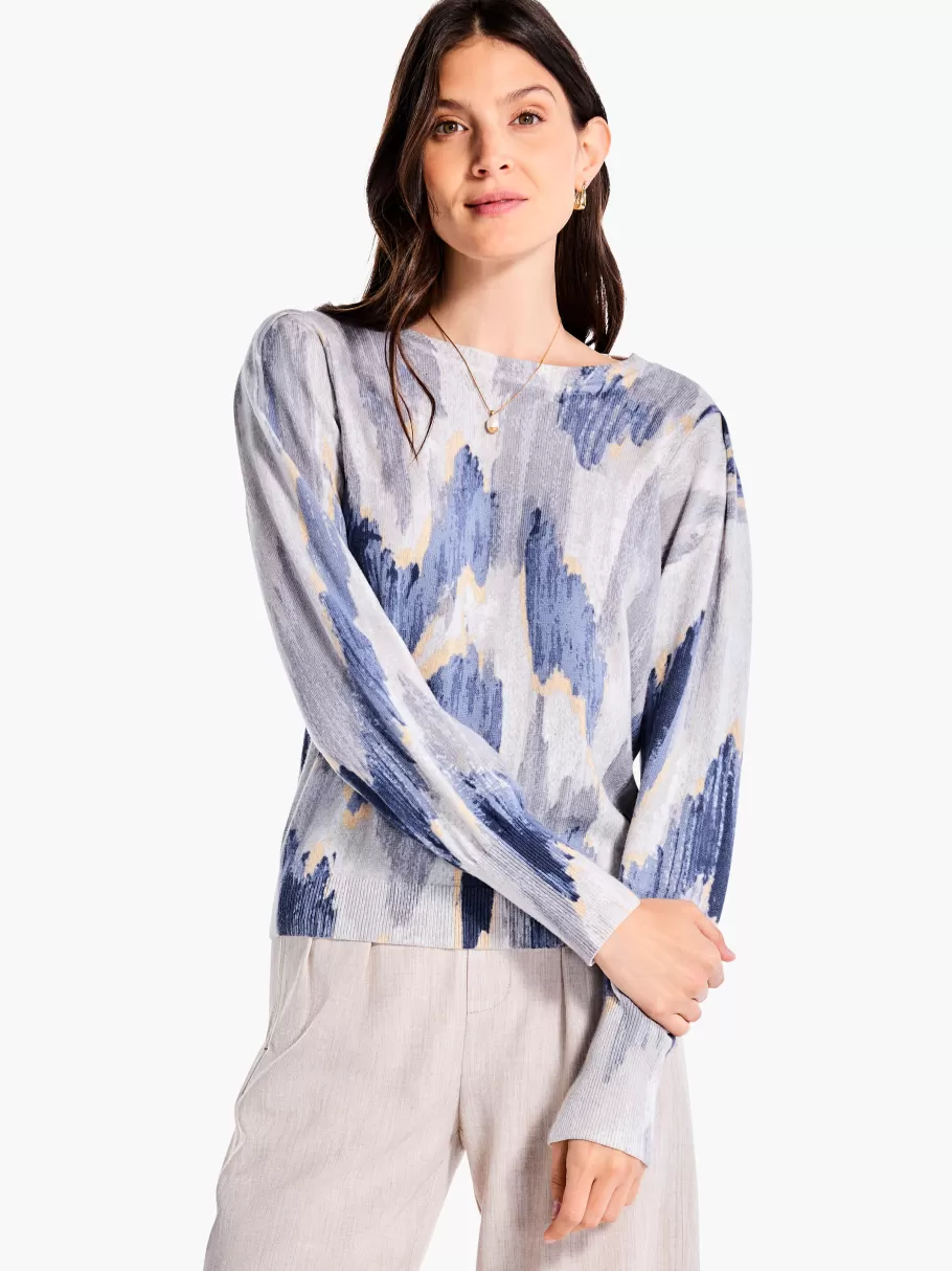 NIC+ZOE Misty Ikat Sweater^Women Sweaters
