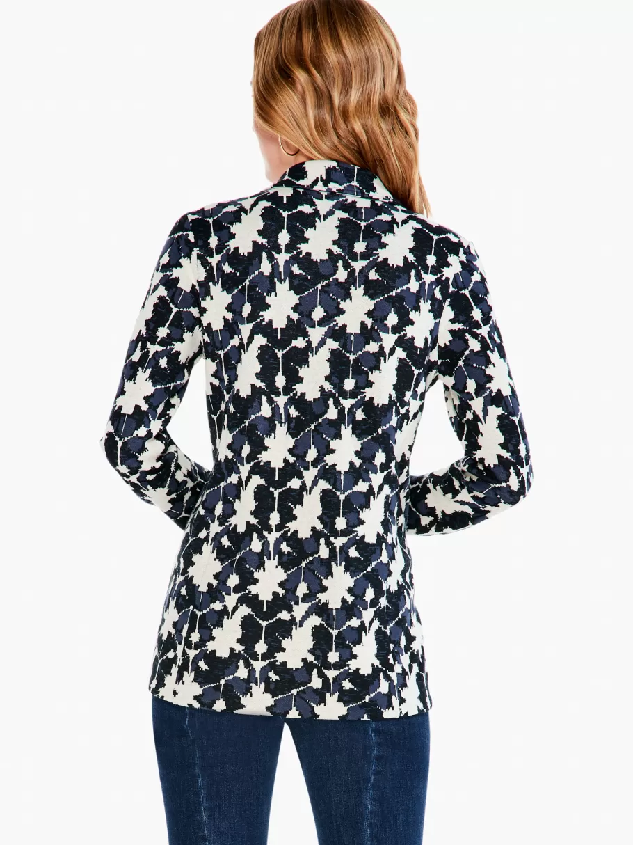 mosaic_mix_knit_blazer_2.webp NIC+ZOE Mosaic Mix Knit Blazer^Women Jackets + Blazers