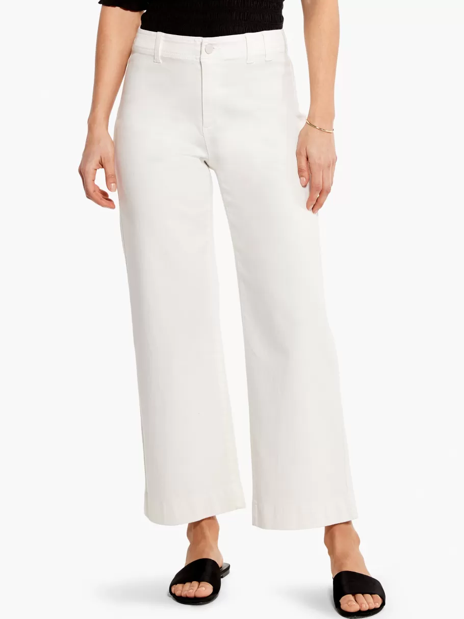 NIC+ZOE Nz Denim Mid Rise Wide-Leg Crop Jean^Women Pants