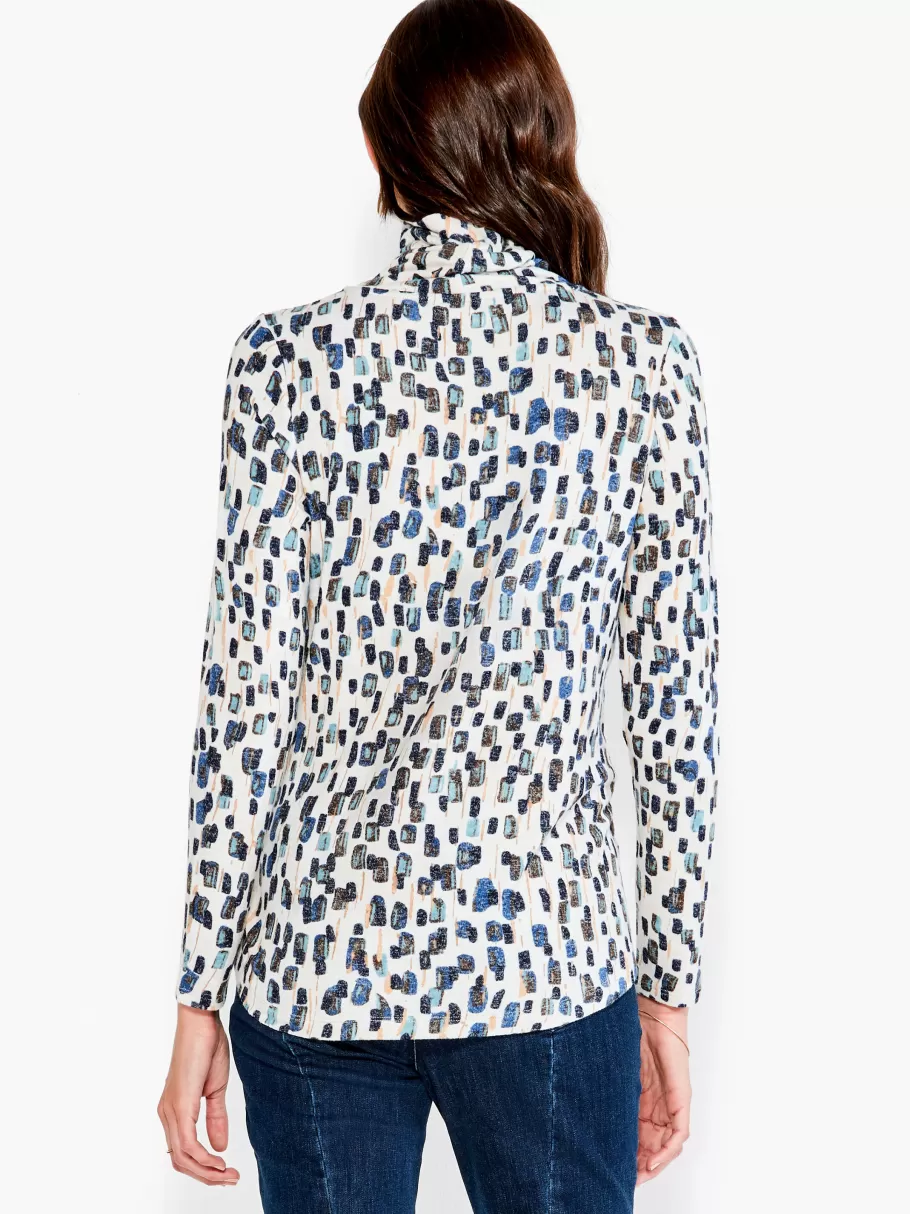 nzt_abstract_blocks_long_sleeve_turtleneck_2.webp NIC+ZOE Nzt Abstract Blocks Long Sleeve Turtleneck^Women Knit Tops + Tees