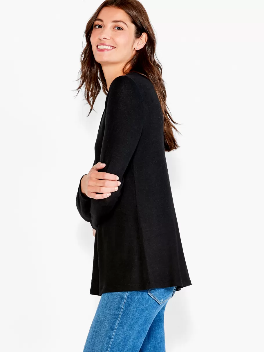 NIC+ZOE Nzt Sweet Dreams Long Sleeve Crew Tee^Women Knit Tops + Tees