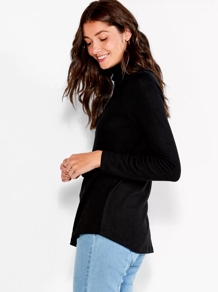 nzt_sweet_dreams_long_sleeve_turtleneck_2.webp NIC+ZOE Nzt Sweet Dreams Long Sleeve Turtleneck^Women Knit Tops + Tees