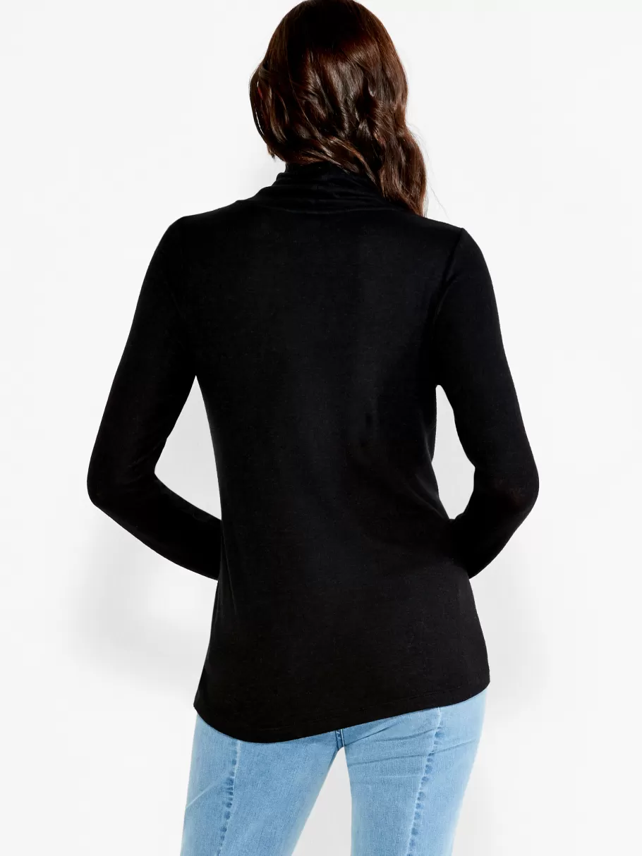 nzt_sweet_dreams_long_sleeve_turtleneck_3.webp NIC+ZOE Nzt Sweet Dreams Long Sleeve Turtleneck^Women Knit Tops + Tees