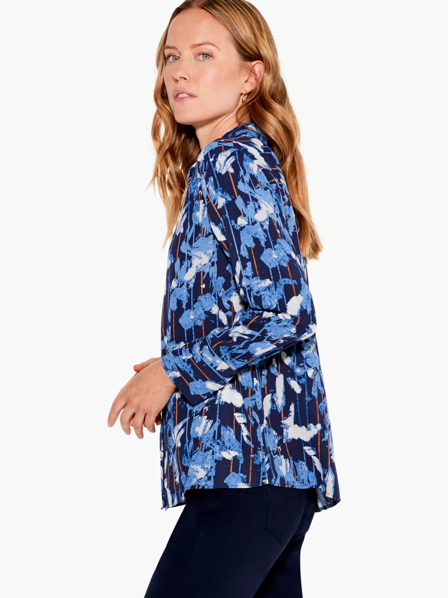 NIC+ZOE Ocean Tides Shirt^Women Shirts + Blouses