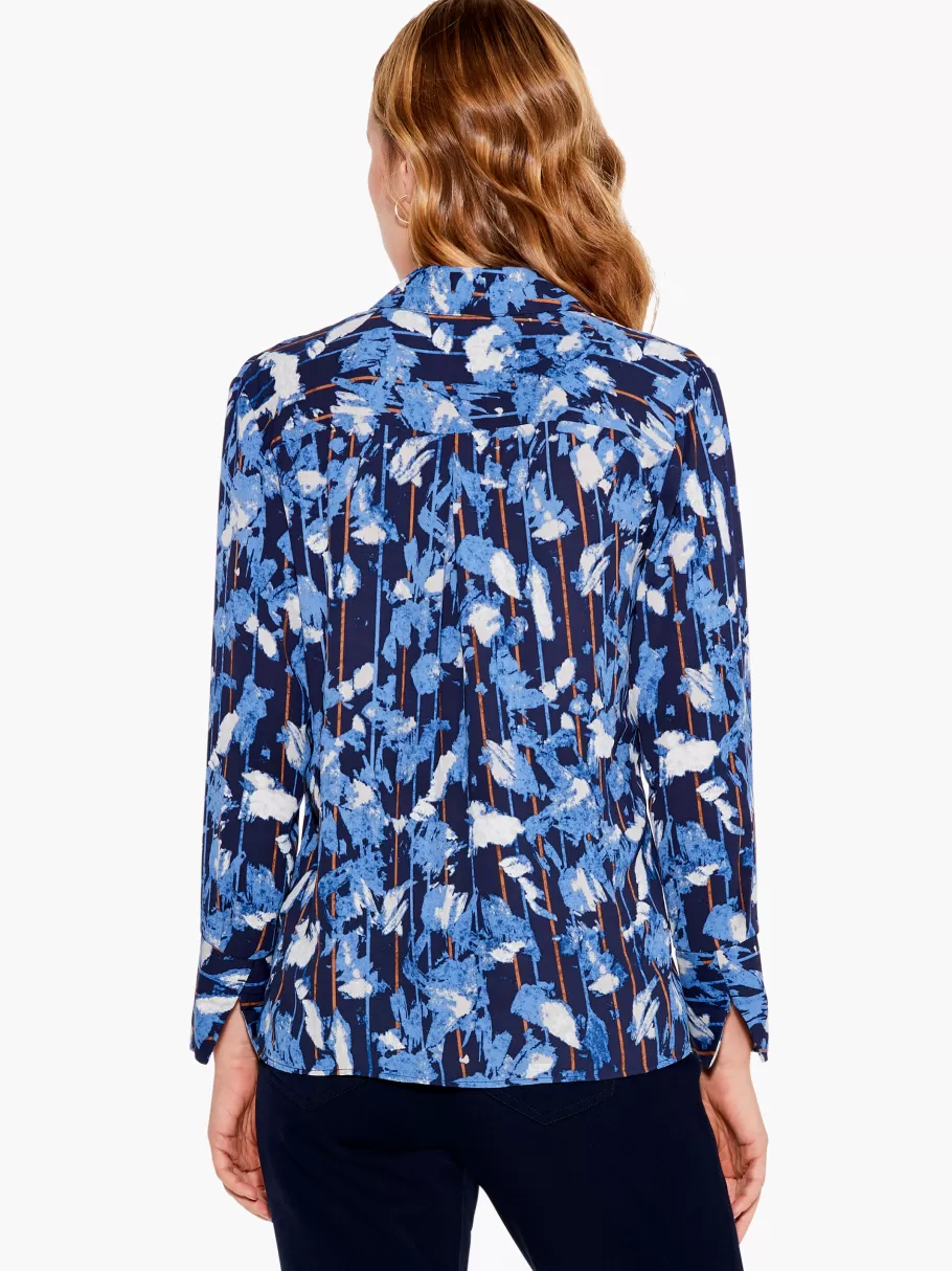 ocean_tides_shirt_2.webp NIC+ZOE Ocean Tides Shirt^Women Shirts + Blouses