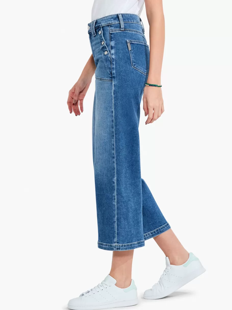 NIC+ZOE Paige - Aubrey Wide Leg W/ Utility Pockets^Women Pants