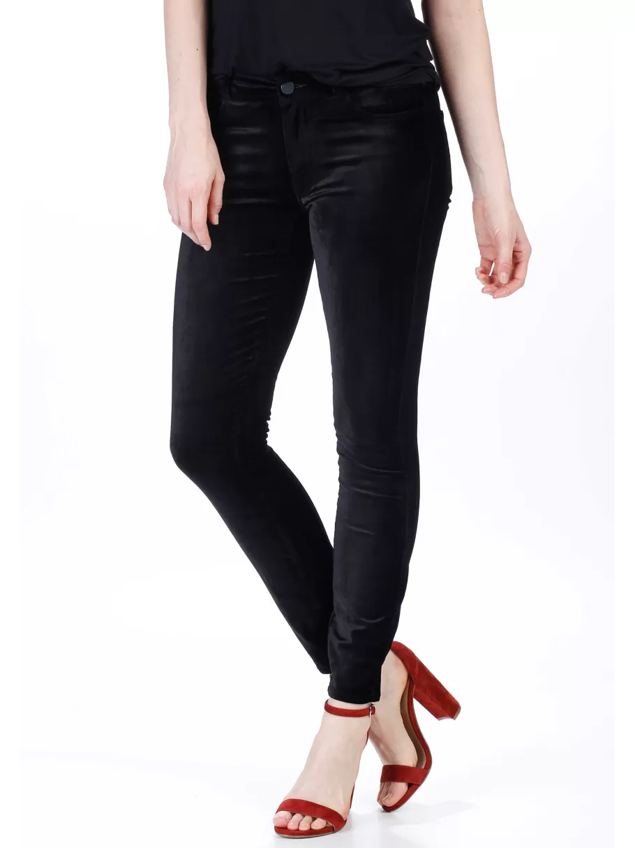 NIC+ZOE Paige Verdugo Ankle Velvet^Women Pants