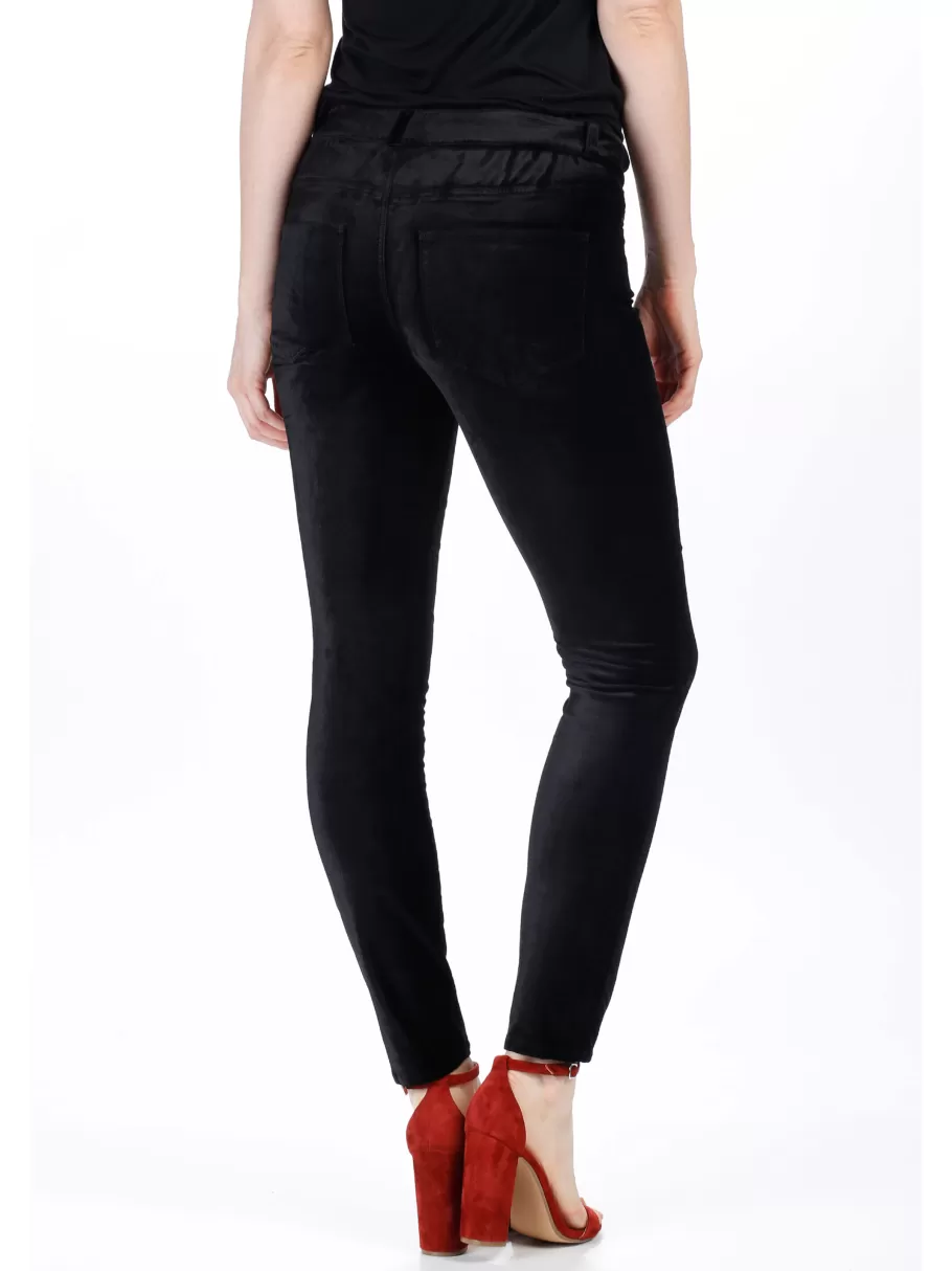 NIC+ZOE Paige Verdugo Ankle Velvet^Women Pants