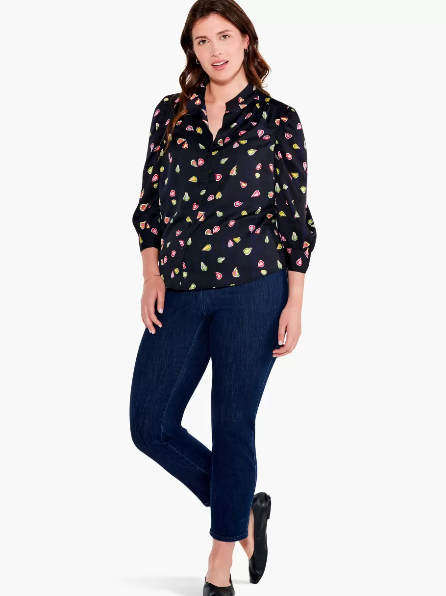 NIC+ZOE Party Pears Top^Women Shirts + Blouses