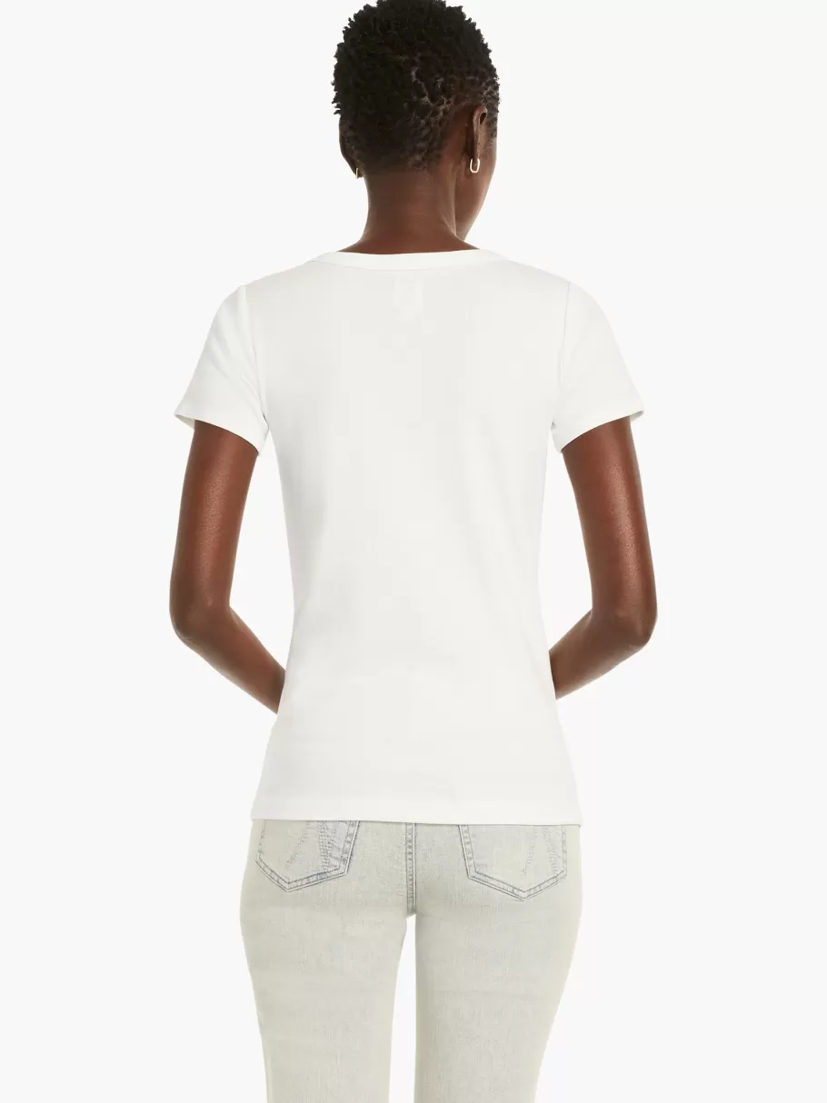 perfect_knit_rib_short_sleeve_crew_tee_2.webp NIC+ZOE Perfect Knit Rib Short Sleeve Crew Tee^Women Knit Tops + Tees