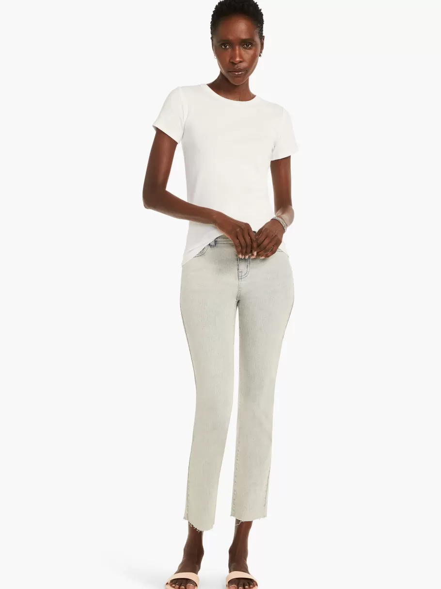 perfect_knit_rib_short_sleeve_crew_tee_3.webp NIC+ZOE Perfect Knit Rib Short Sleeve Crew Tee^Women Knit Tops + Tees