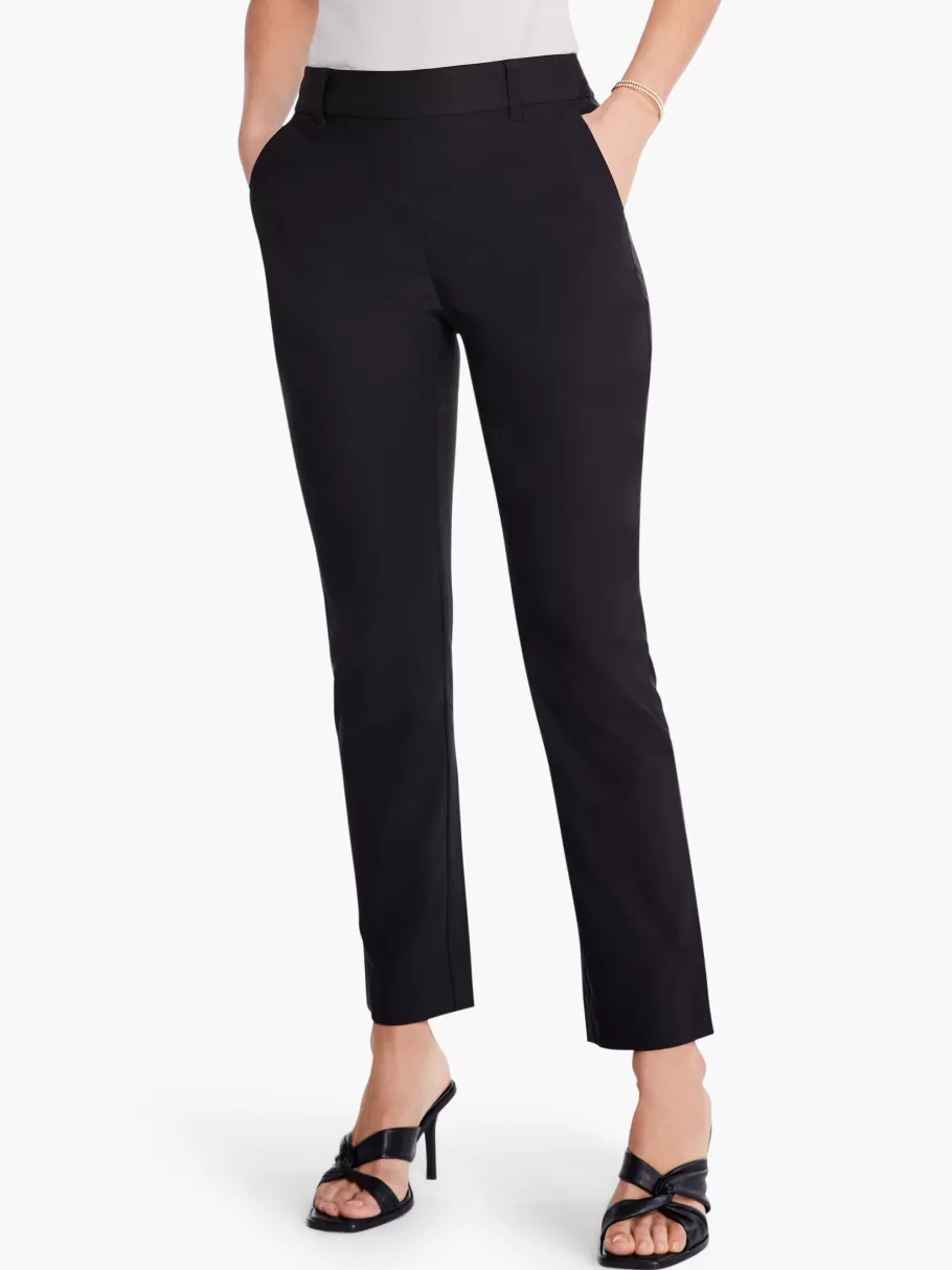 NIC+ZOE Polished Wonderstretch Straight Ankle Pant^Women Pants