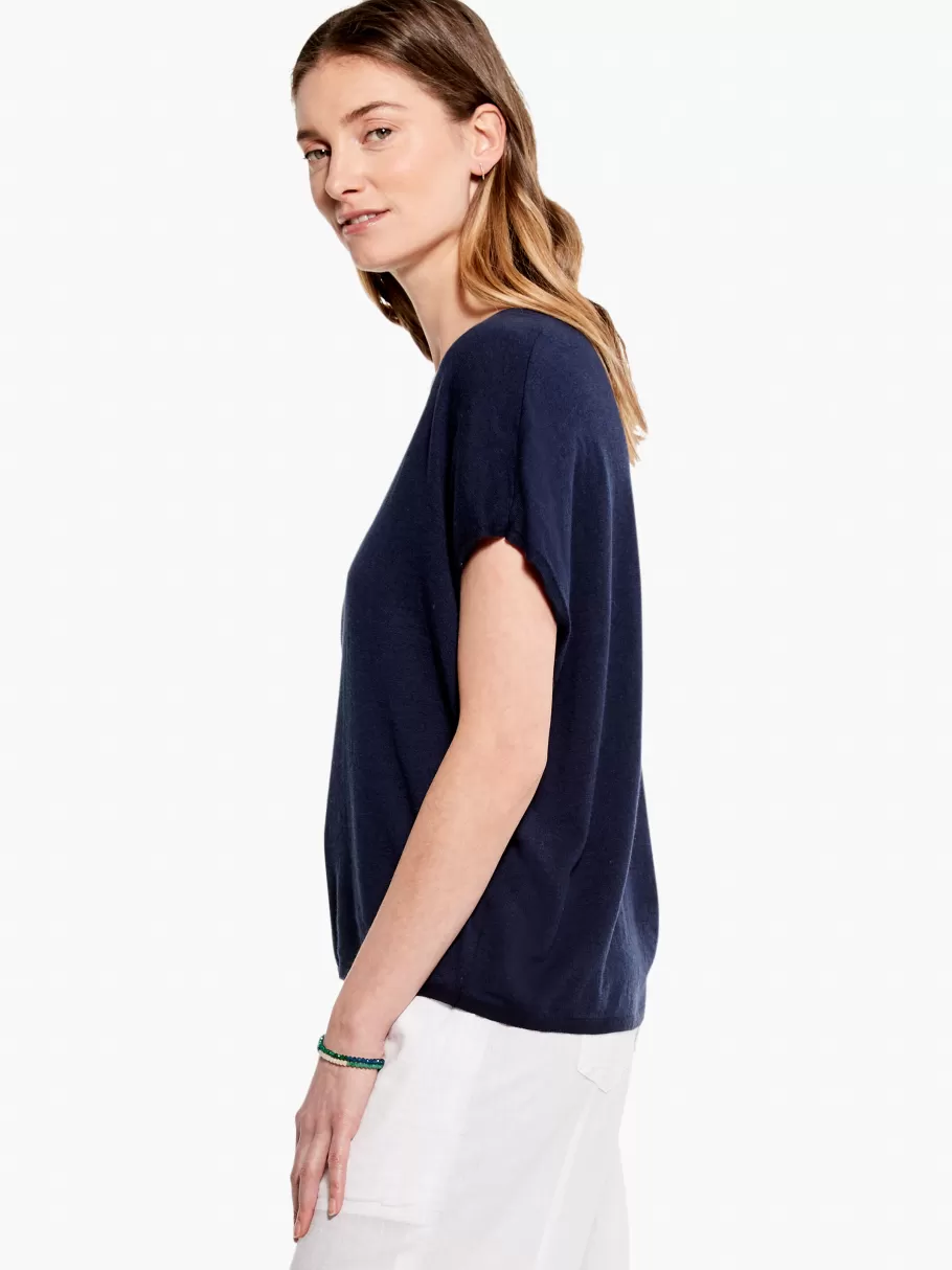 NIC+ZOE Relaxed V Sweater Tee^Women Sweaters