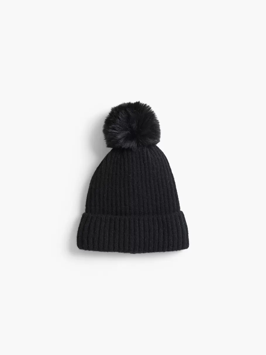 NIC+ZOE Rib Lined Pom Hat^Women Hats + Hair