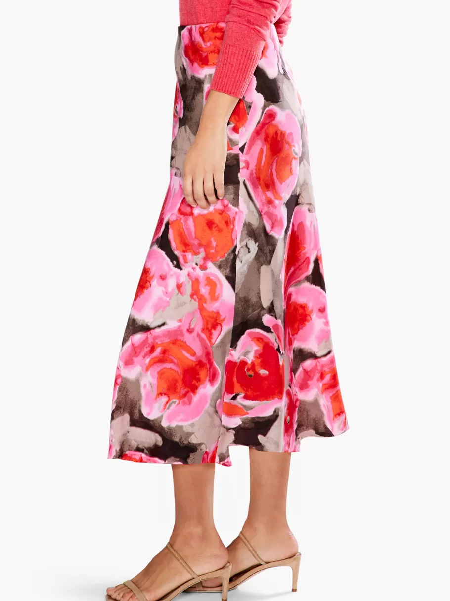 NIC+ZOE Rosy Outlook Slip Skirt^Women Dresses + Skirts