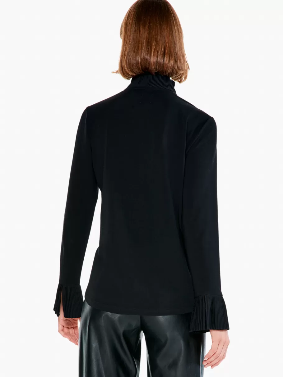 ruffled_up_top_2.webp NIC+ZOE Ruffled Up Top^Women Knit Tops + Tees