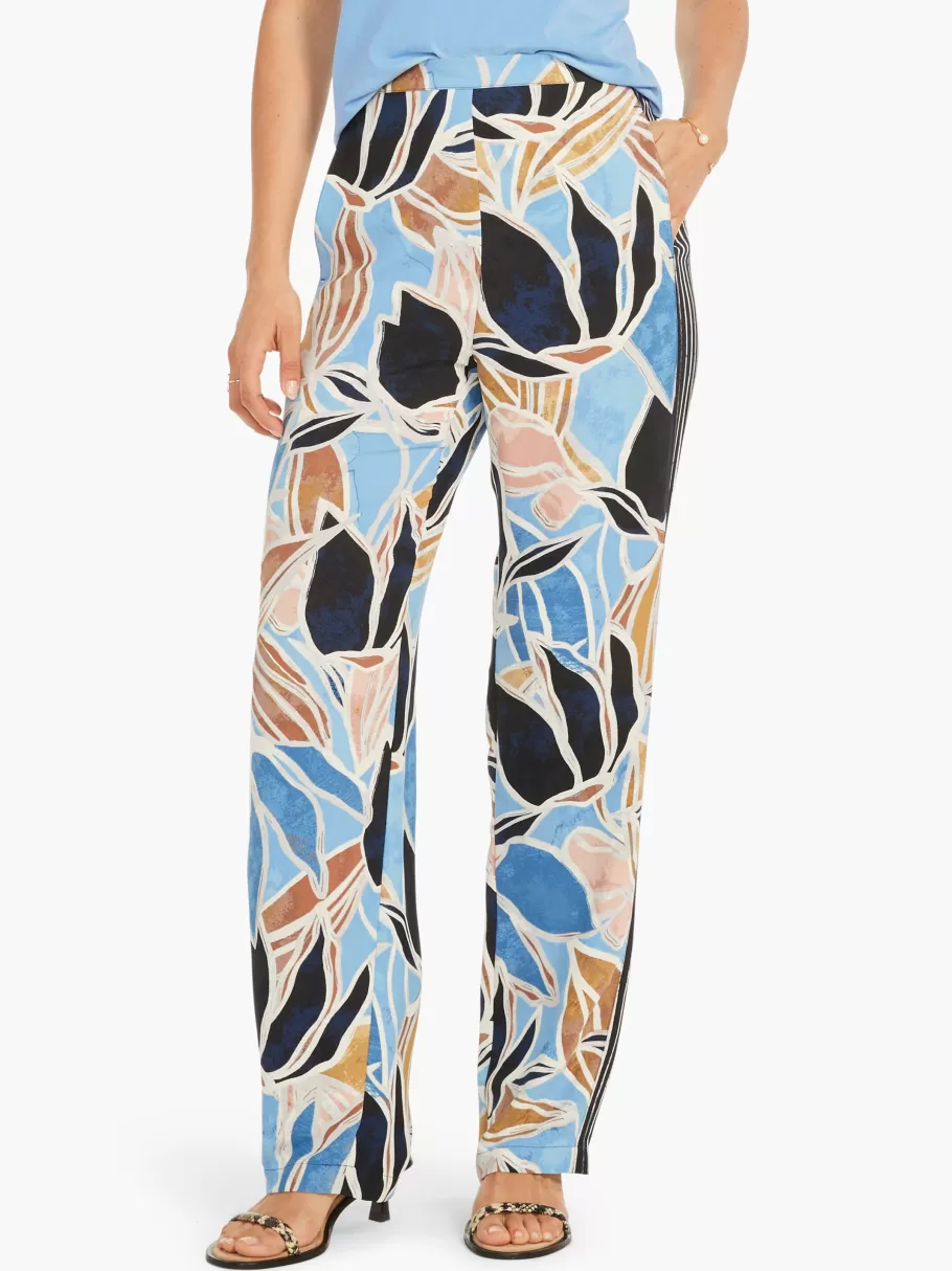 NIC+ZOE Sapphire Shades Wide-Leg Pant^Women Pants