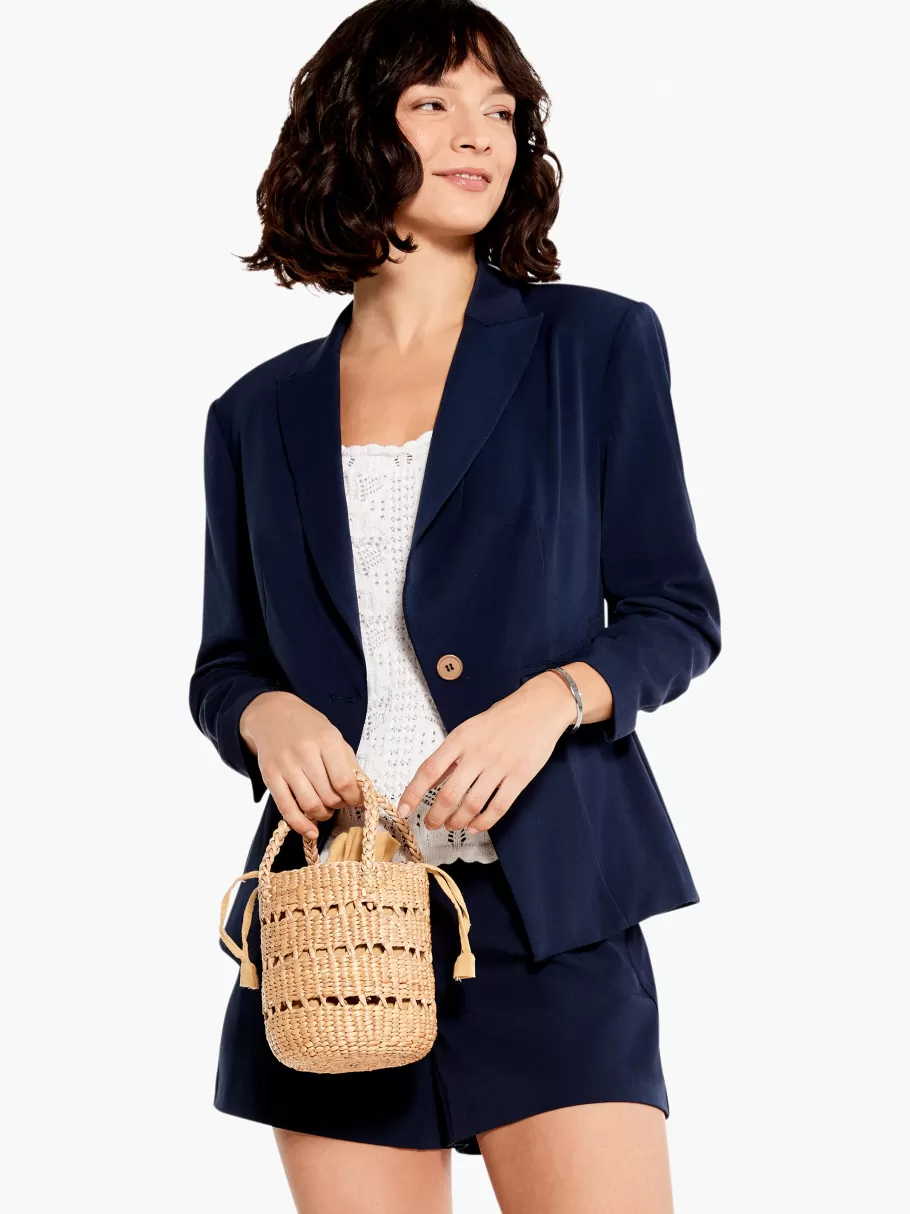 NIC+ZOE Scrunch Sleeve Avenue Jacket^Women Jackets + Blazers