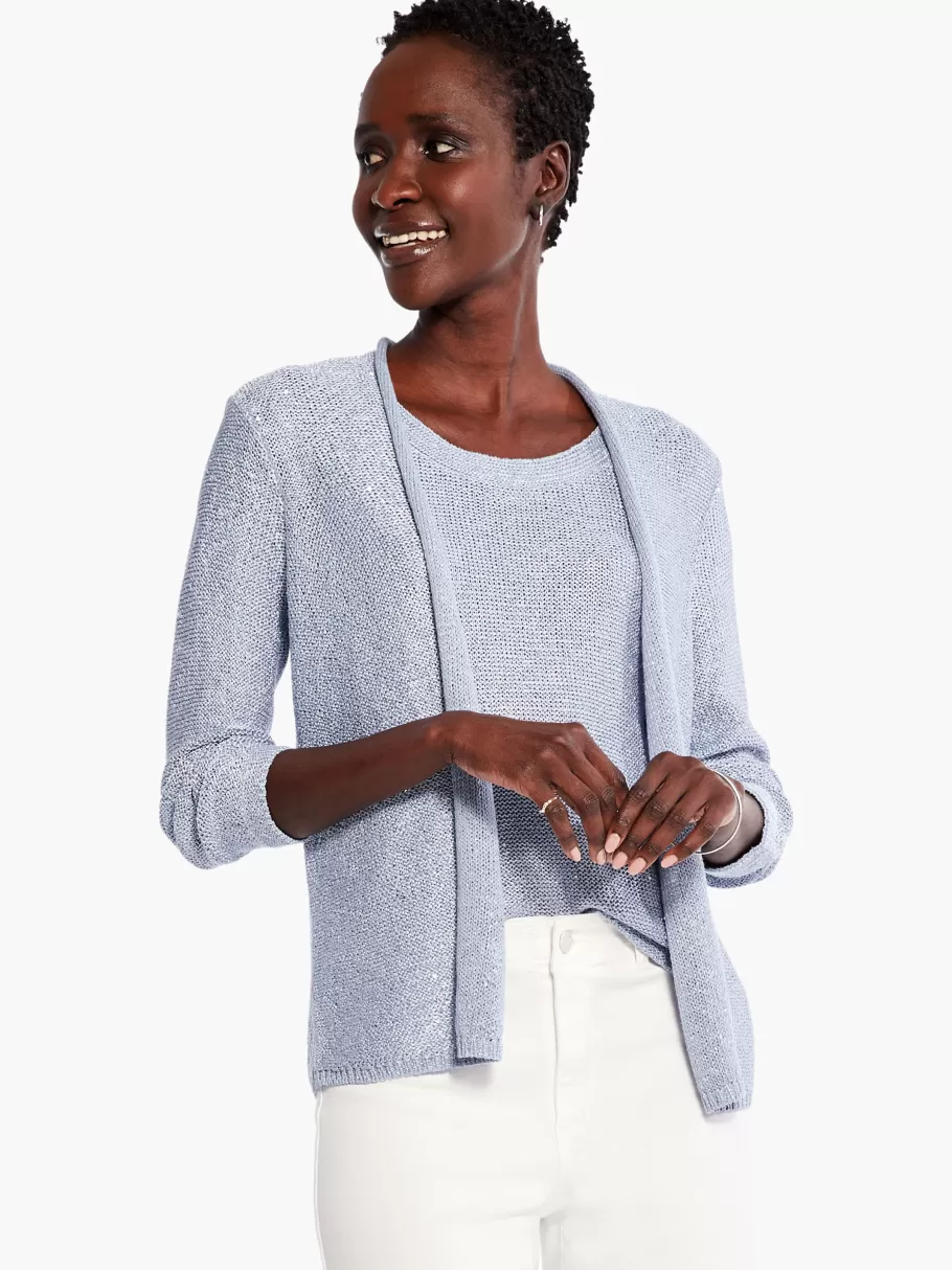 NIC+ZOE Sequin Cardigan^Women Cardigans