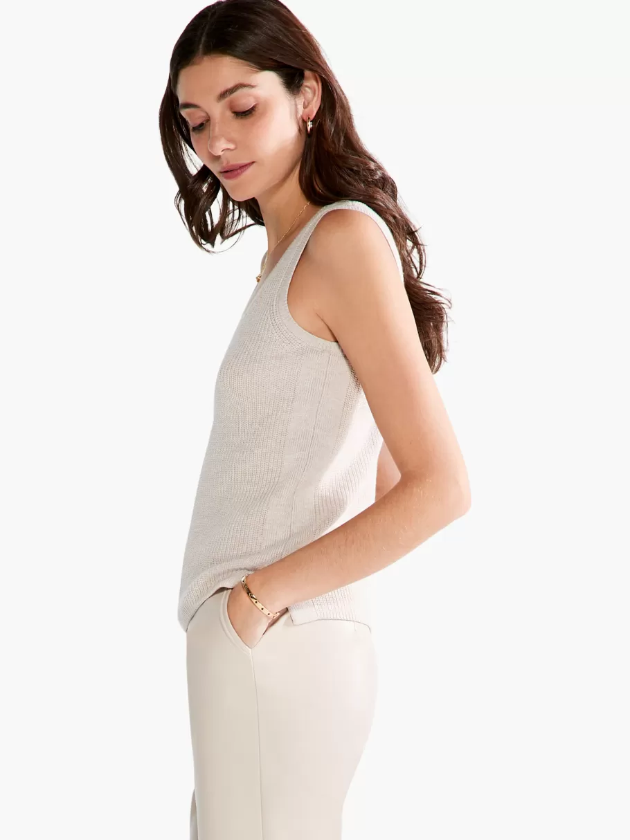 NIC+ZOE Shaker Knit Tank^Women Sweaters