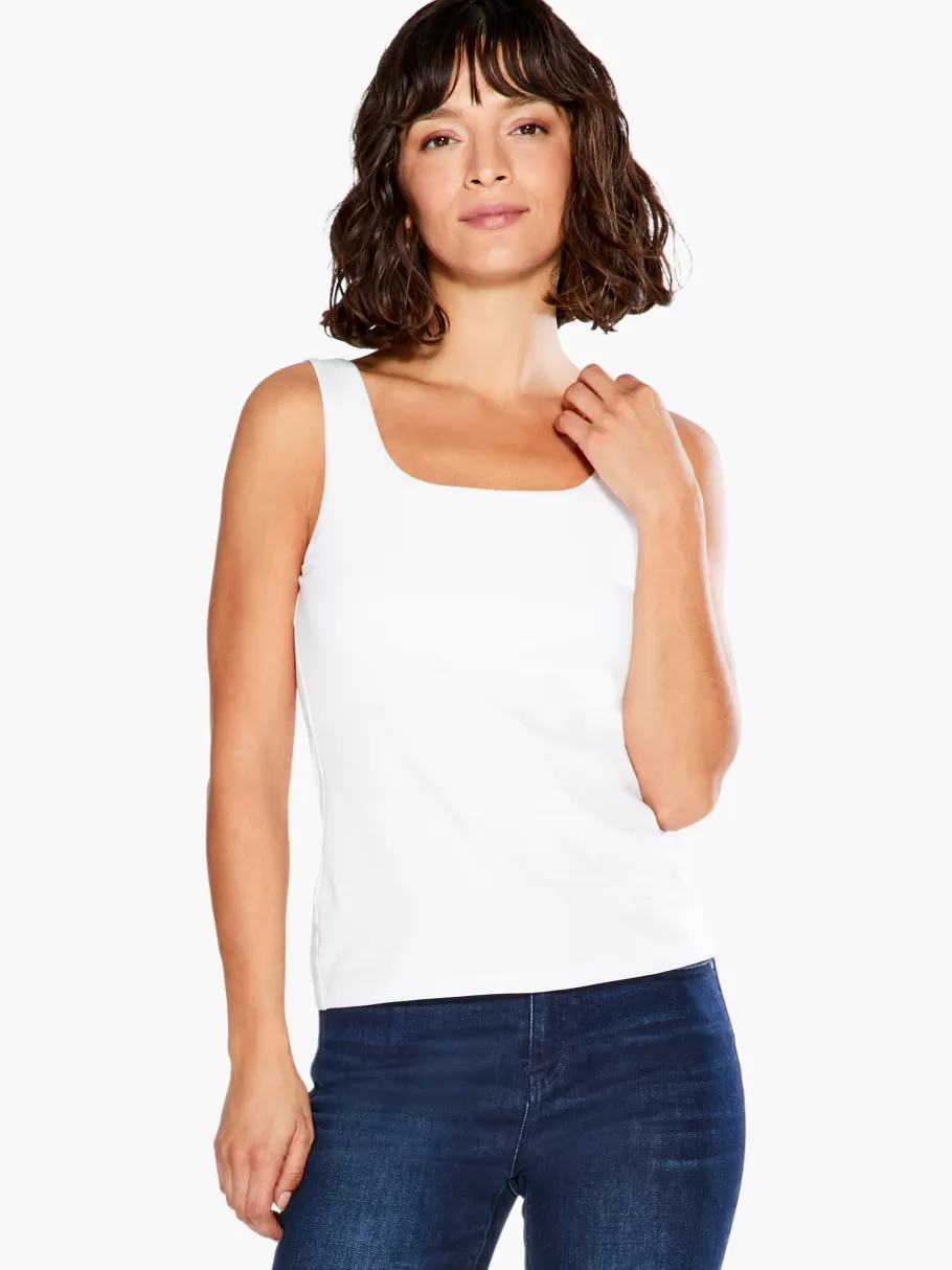 NIC+ZOE Shelf Bra Perfect Tank^Women Knit Tops + Tees