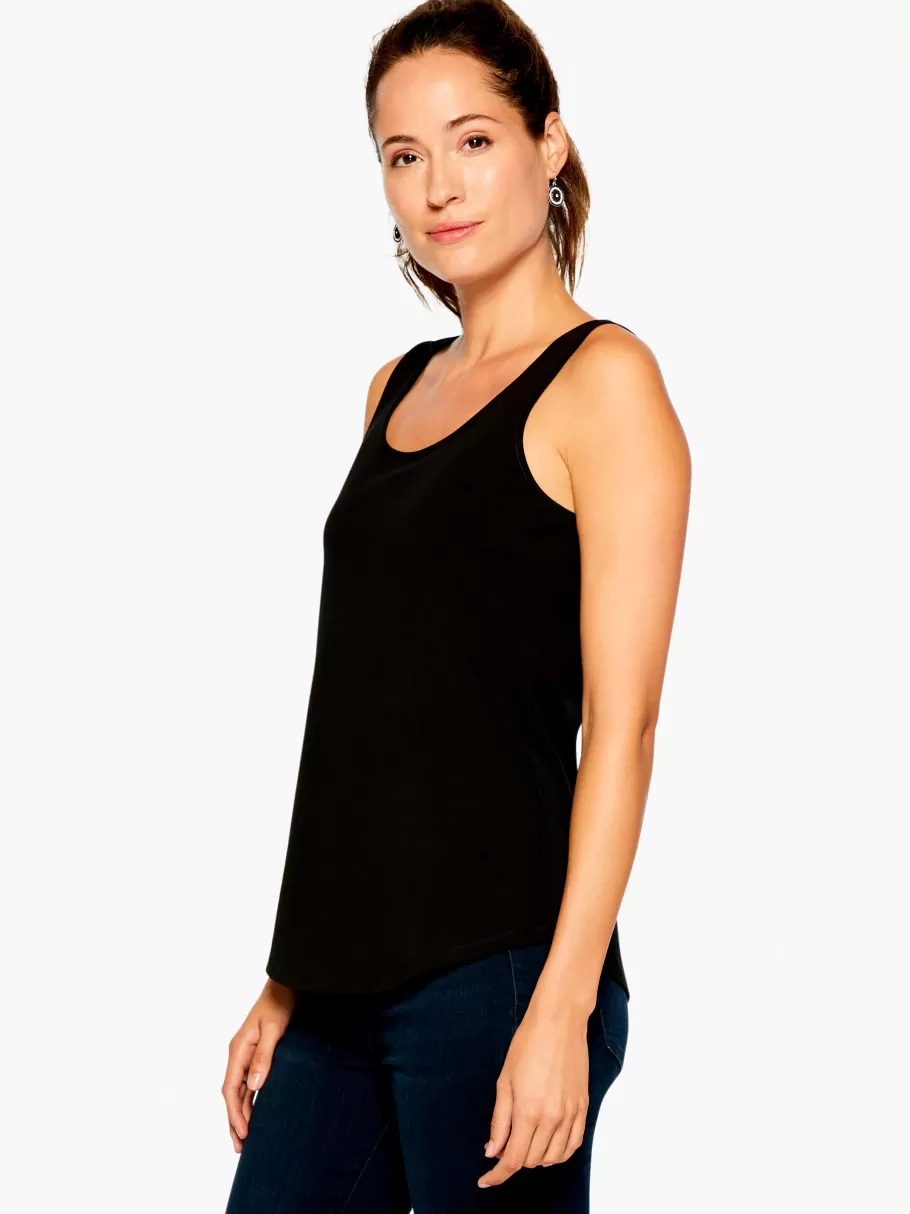 NIC+ZOE Shirt Tail Perfect Tank^Women Knit Tops + Tees