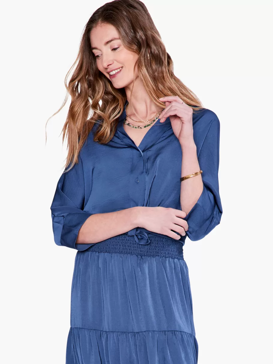 NIC+ZOE Soft Drape Town Shirt^Women Shirts + Blouses