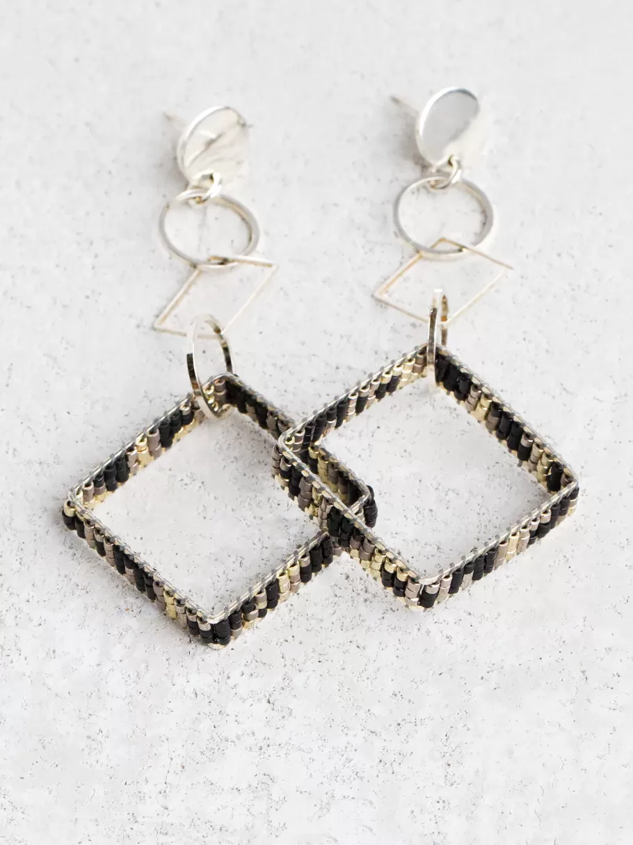 NIC+ZOE Square Earring^Women Jewelry