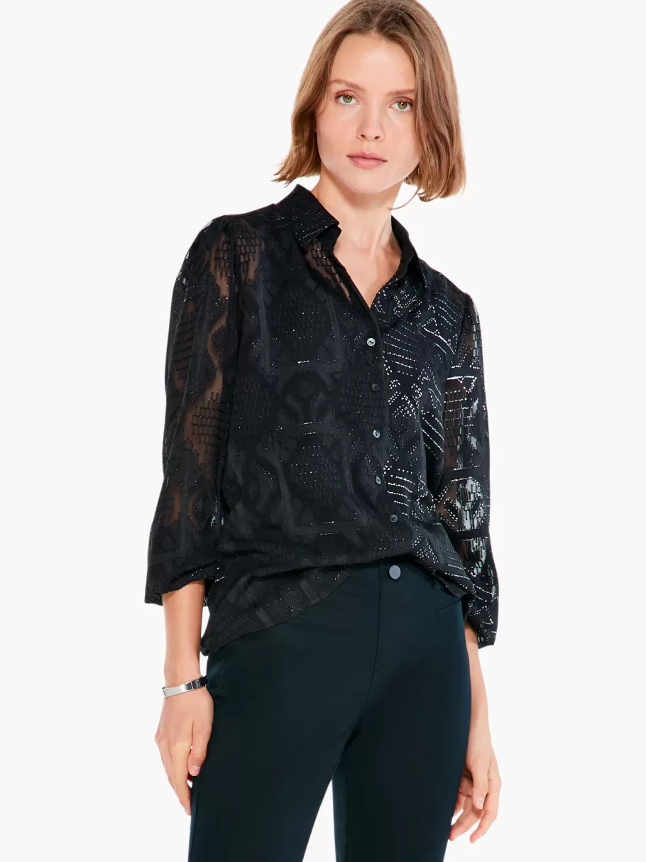 NIC+ZOE Starry Sky Shirt^Women Shirts + Blouses