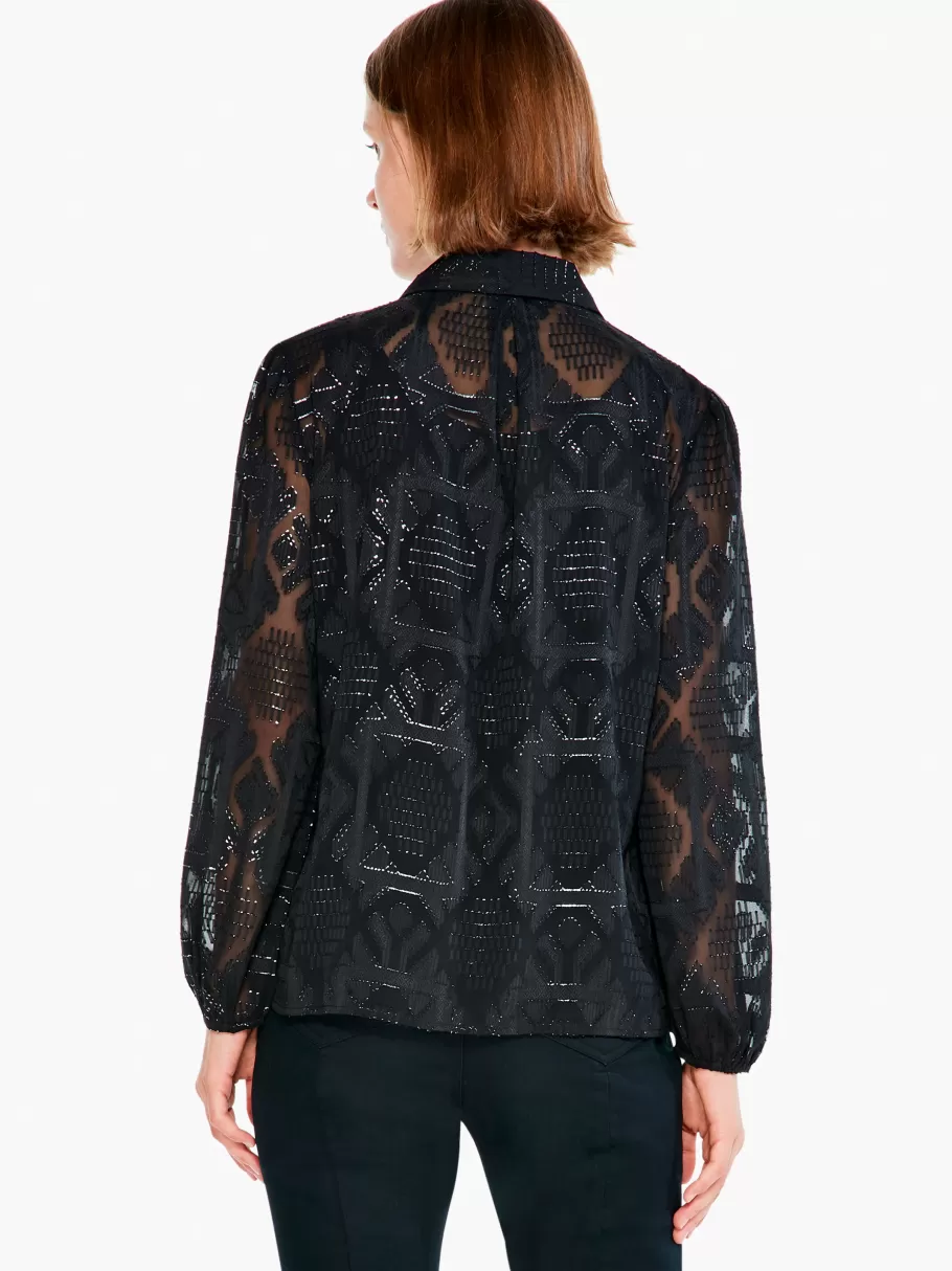 starry_sky_shirt_2.webp NIC+ZOE Starry Sky Shirt^Women Shirts + Blouses