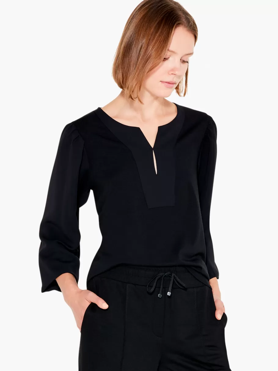 NIC+ZOE Statement Sleeve Top^Women Knit Tops + Tees