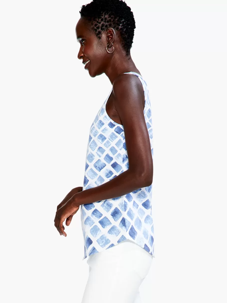 NIC+ZOE Stonefall Shirt Tail Perfect Tank^Women Knit Tops + Tees