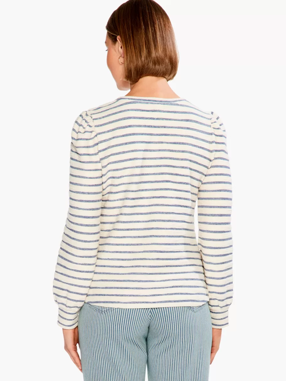 striped_oceanus_top_2.webp NIC+ZOE Striped Oceanus Top^Women Knit Tops + Tees