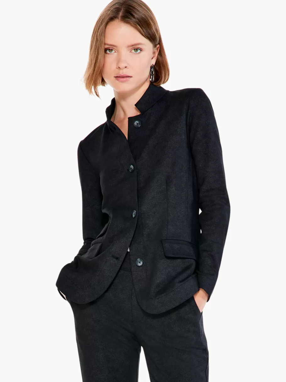 NIC+ZOE Sueded Foil Blazer^Women Jackets + Blazers