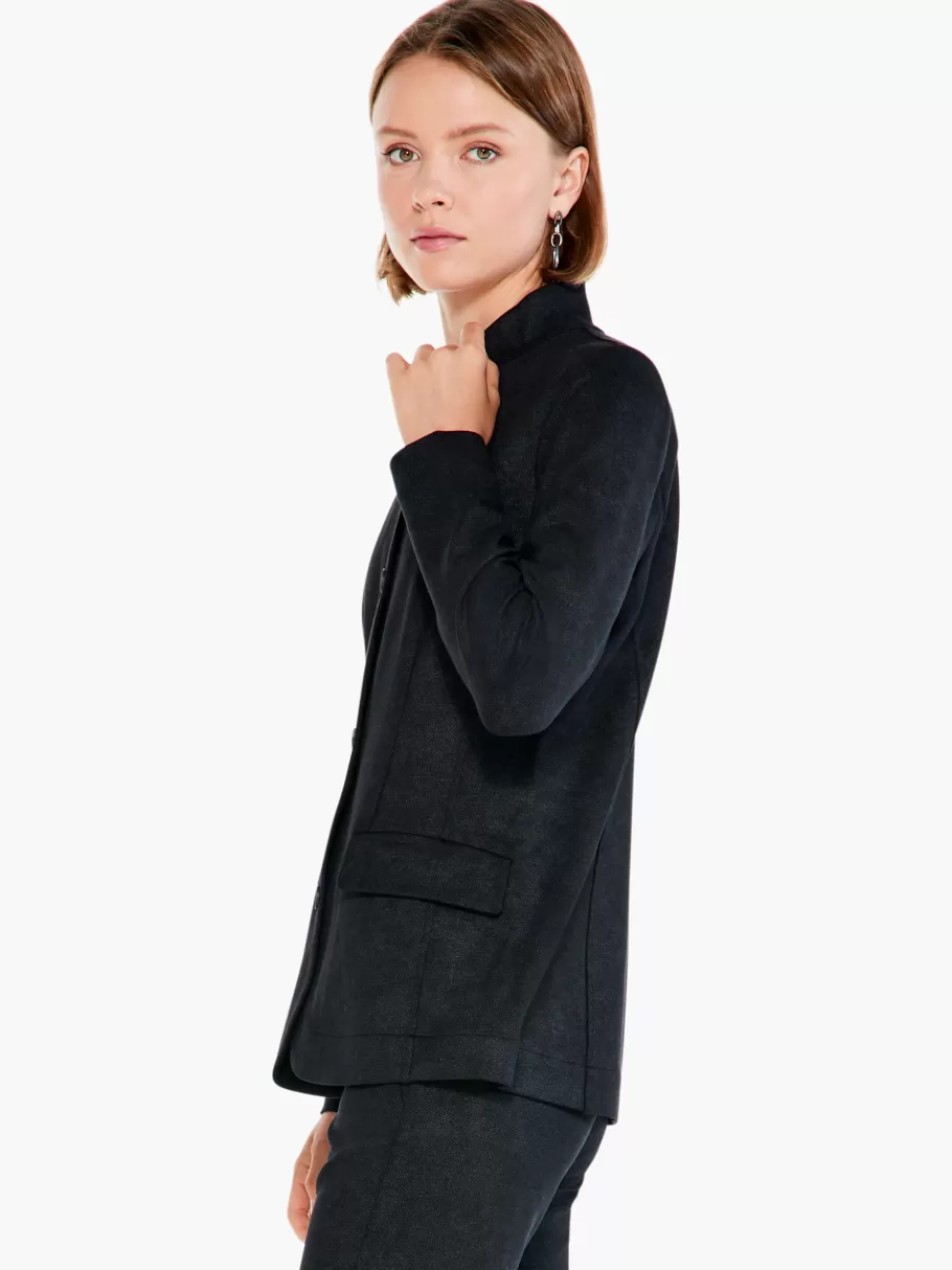NIC+ZOE Sueded Foil Blazer^Women Jackets + Blazers