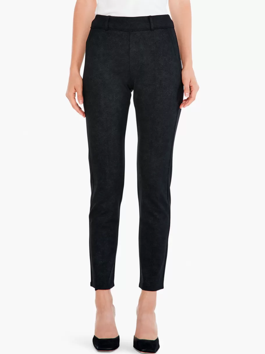 NIC+ZOE Sueded Foil Slim Trouser^Women Pants