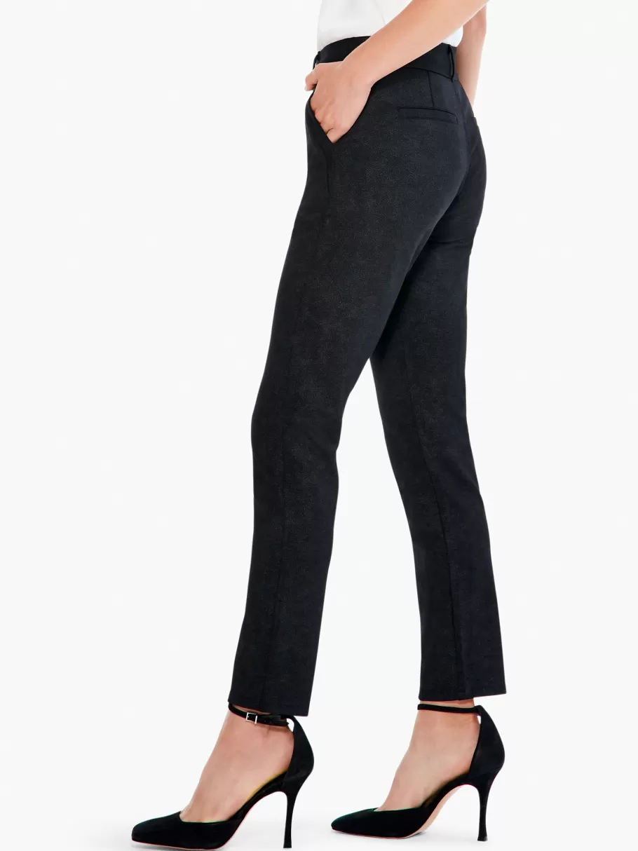 NIC+ZOE Sueded Foil Slim Trouser^Women Pants
