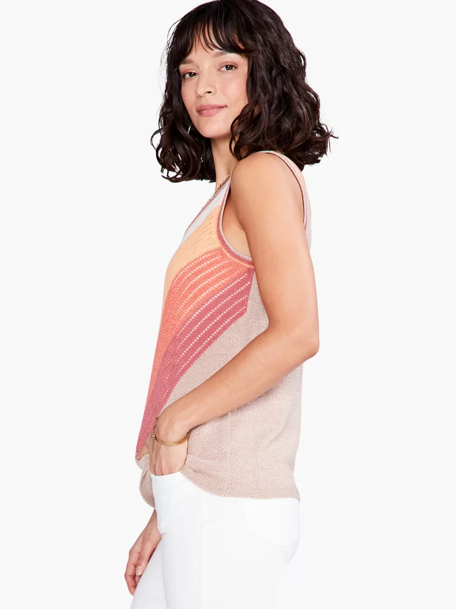 NIC+ZOE Sun Ray Crochet Tank^Women Sweaters