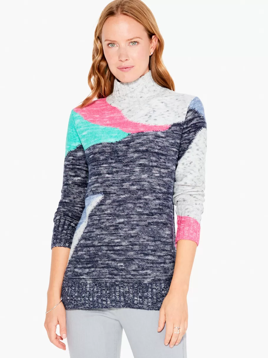 NIC+ZOE Sun Turn Mix Sweater^Women Sweaters