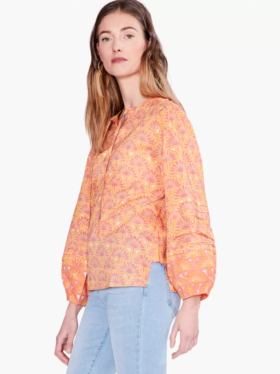 NIC+ZOE Swan Rays Top^Women Shirts + Blouses