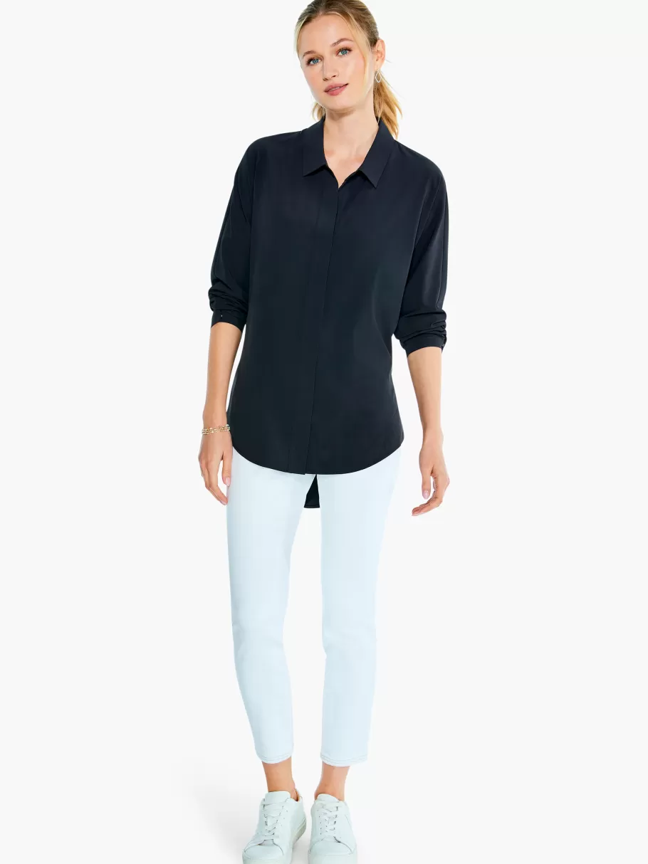 tech_stretch_shirt_3.webp NIC+ZOE Tech Stretch Shirt^Women Shirts + Blouses