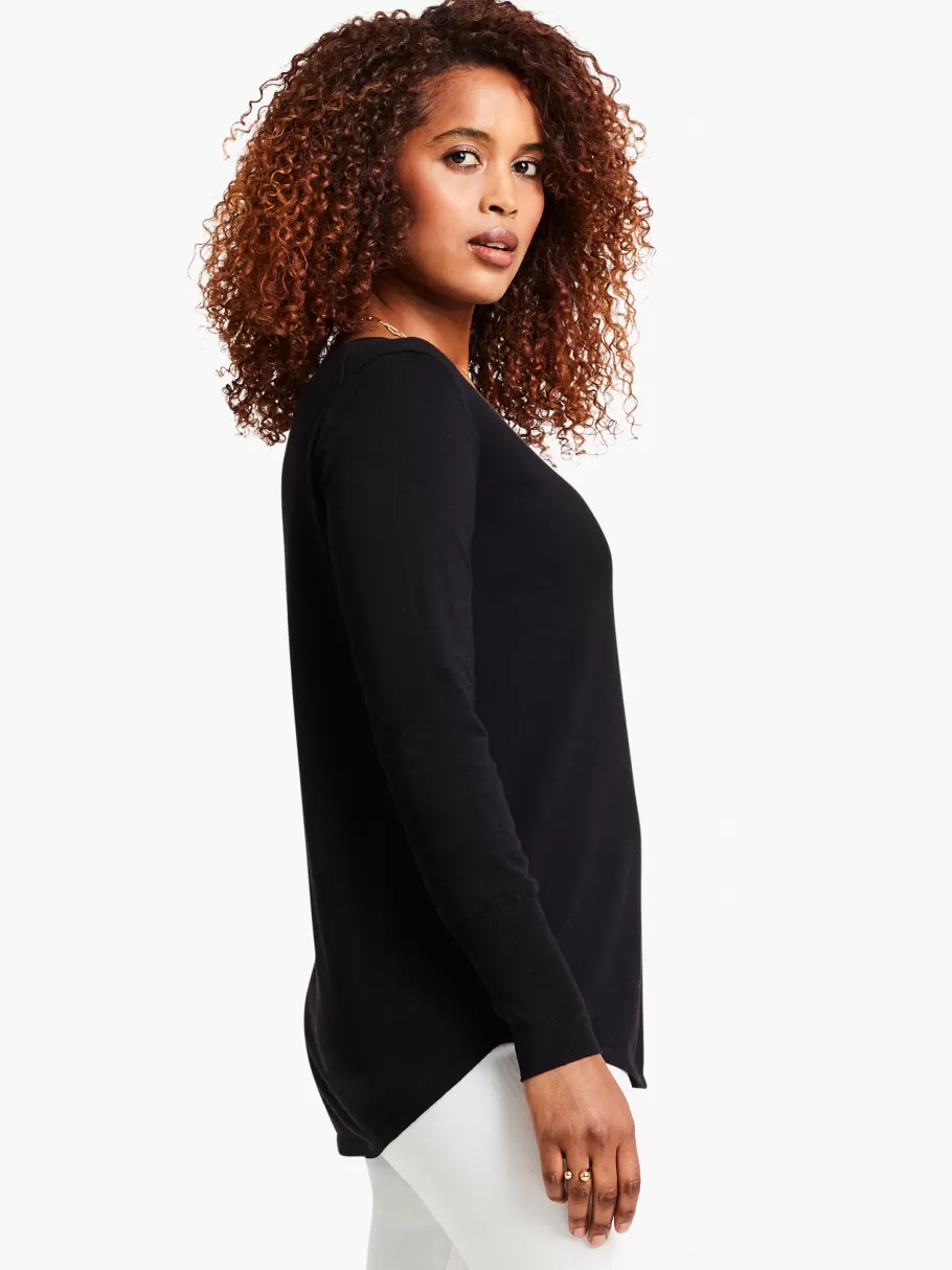 NIC+ZOE Vital V Neck Sweater^Women Sweaters