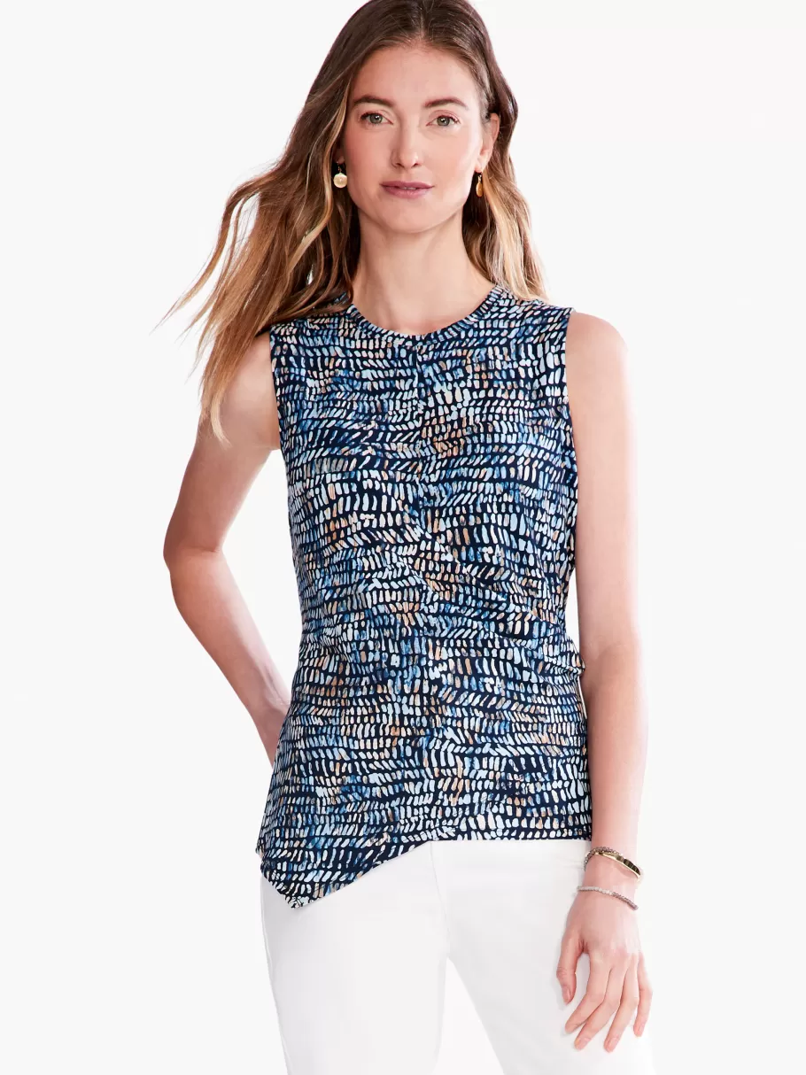 NIC+ZOE Water Drops Tank^Women Knit Tops + Tees