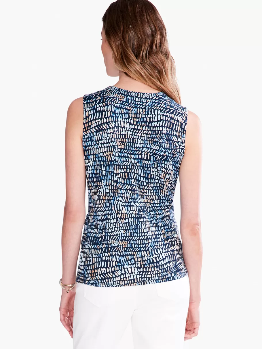 water_drops_tank_2.webp NIC+ZOE Water Drops Tank^Women Knit Tops + Tees